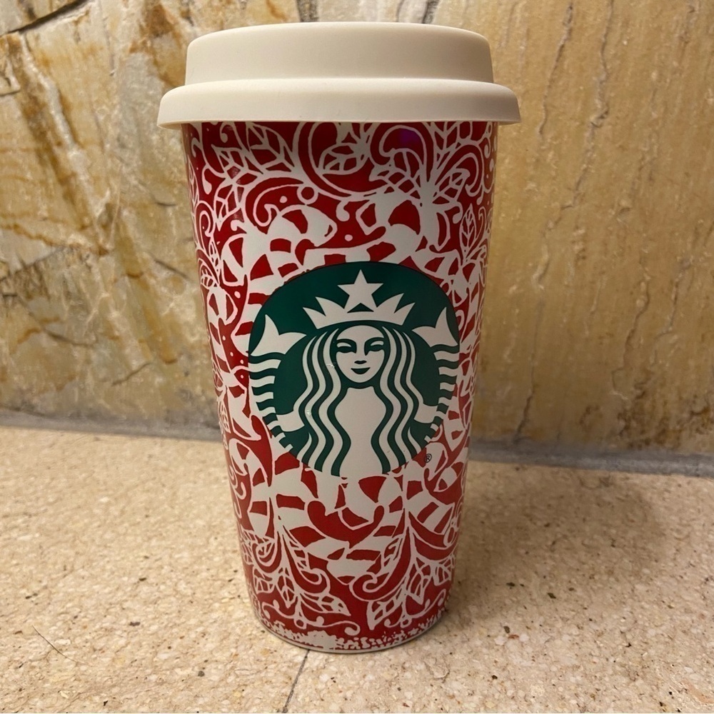 3 Starbucks Christmas Holiday travel mugs - Picture 8 of 16